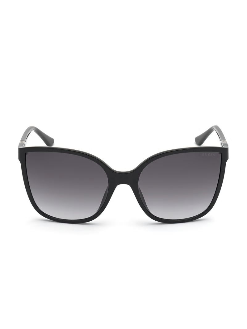 Guess Oversized Cat-Eye Sunglasses - Silver Guess Oversized Cat-Eye Sunglasses - Silver