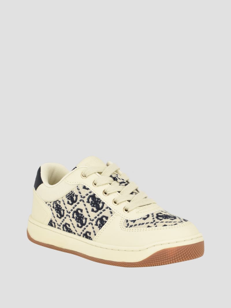 Guess Invited Jacquard Low Top - Medium Natural Guess Invited Jacquard Low Top - Medium Natural