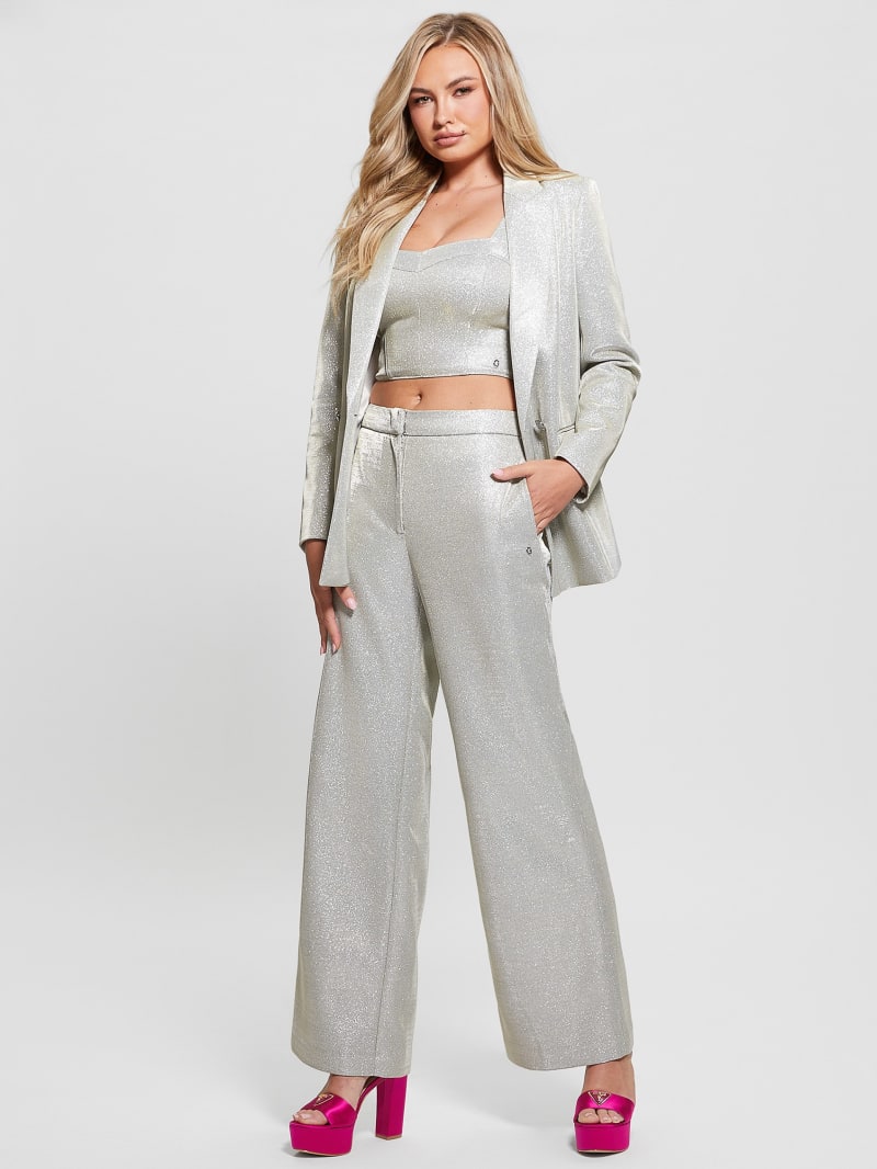 Guess Brisilda Shimmering Pants - Champagne Guess Brisilda Shimmering Pants - Champagne