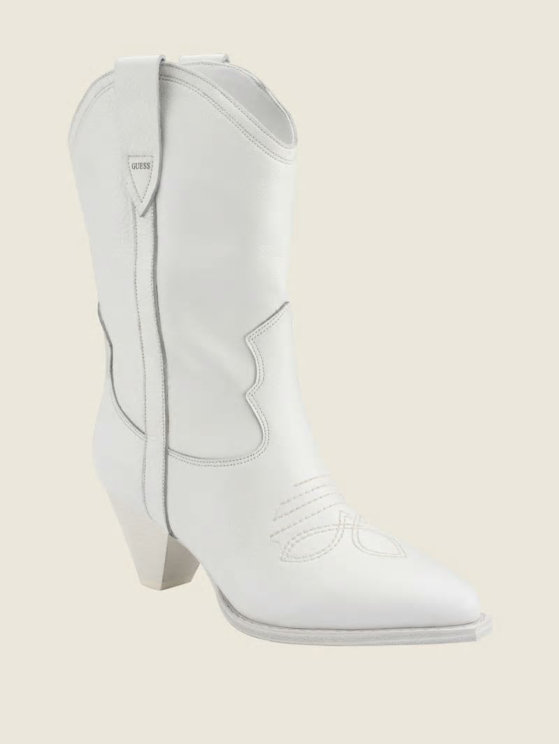 Guess Odilia Cowboy Boots - Panna Guess Odilia Cowboy Boots - Panna