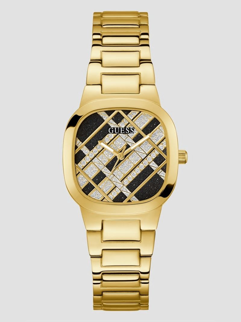 Guess Clash Gold-Tone Analog Watch - Gold Guess Clash Gold-Tone Analog Watch - Gold