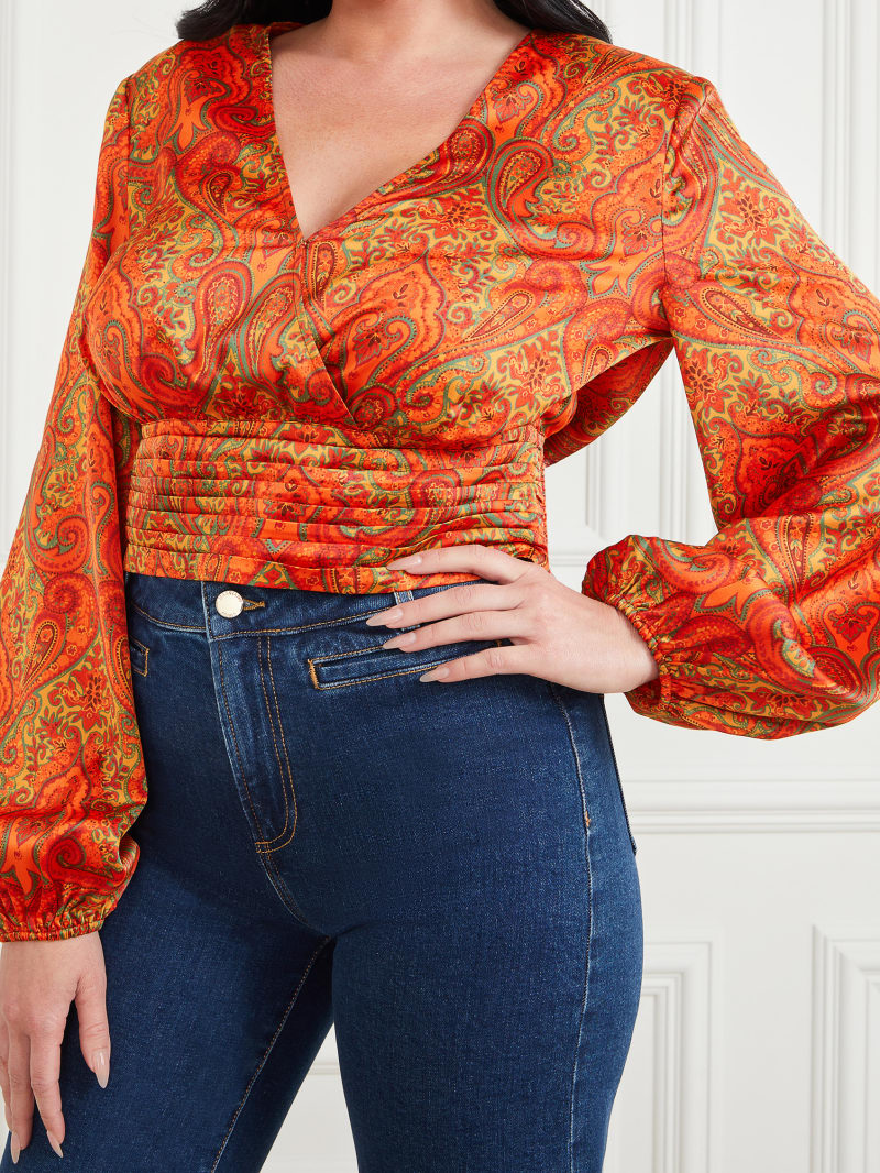 Guess Morris Paisley Top - Morris Paisley Print Guess Morris Paisley Top - Morris Paisley Print