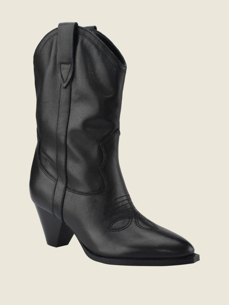 Guess Odilia Cowboy Boots - Black 002 Guess Odilia Cowboy Boots - Black 002