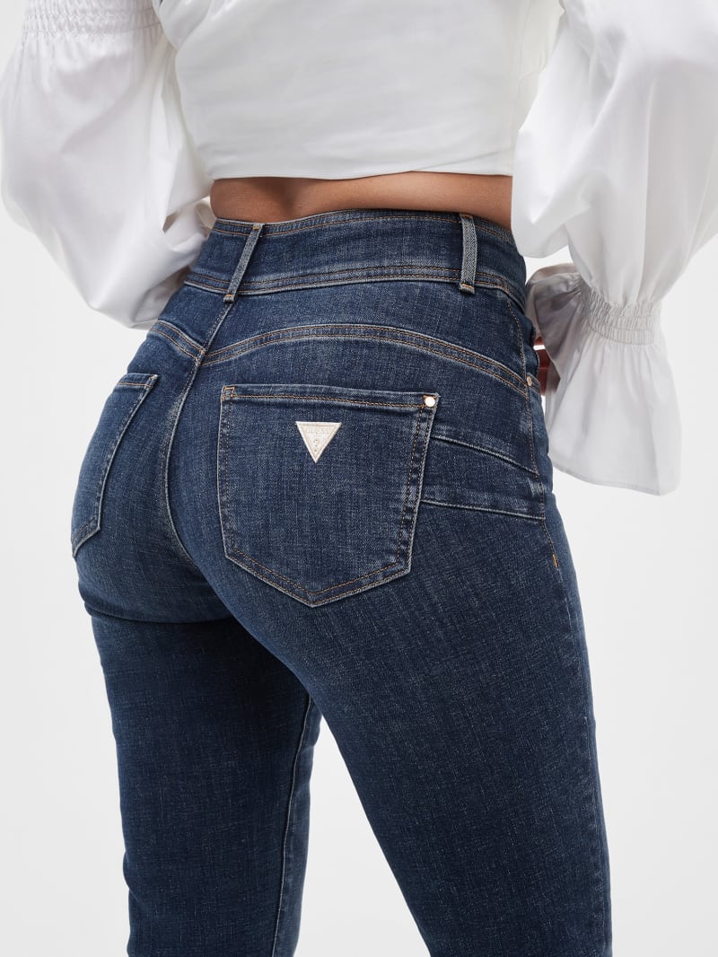 Guess Eco Shape Up High-Rise Straight Jeans - The Atmosphere Guess Eco Shape Up High-Rise Straight Jeans - The Atmosphere