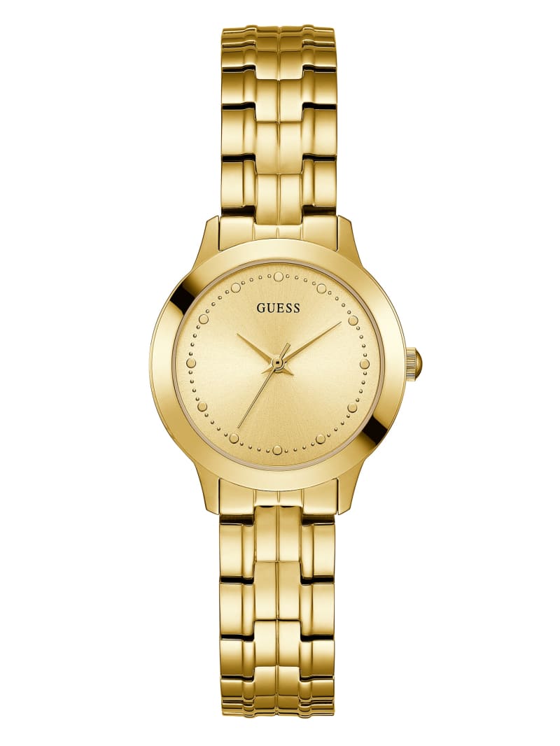 Guess Gold-Tone Slim Classic Watch - No Color Guess Gold-Tone Slim Classic Watch - No Color