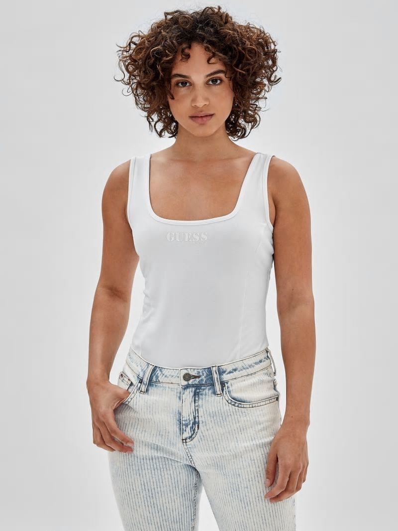 Guess GUESS Originals Bodysuit - Pure White Guess GUESS Originals Bodysuit - Pure White