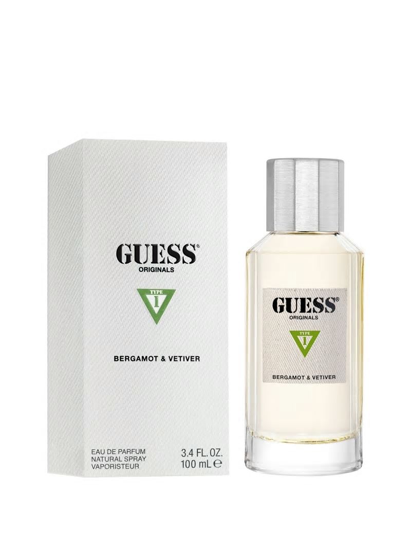 Guess GUESS Originals Type 1, Eau de Parfum, 3.4 oz - Silver/Navy Guess GUESS Originals Type 1, Eau de Parfum, 3.4 oz - Silver/Navy