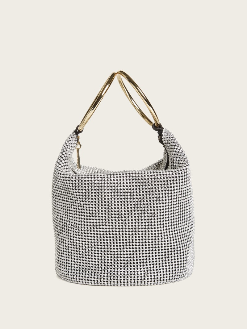 Guess Crystal Mesh Bag - Silver/Gold Guess Crystal Mesh Bag - Silver/Gold