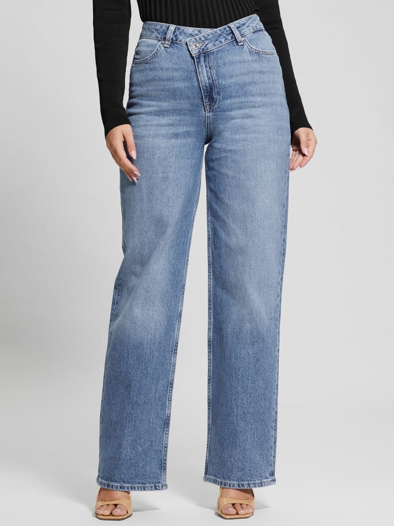 Guess Hollis High-Rise Straight Jeans - Oneroa Guess Hollis High-Rise Straight Jeans - Oneroa