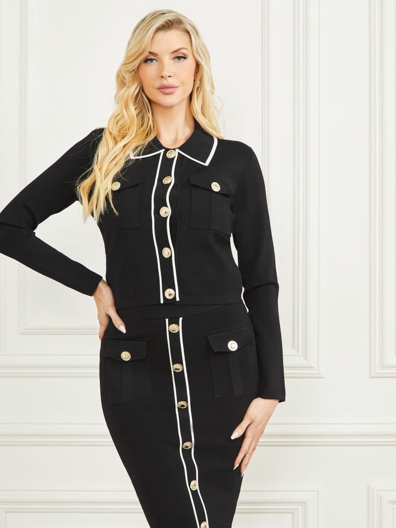 Guess Isa Bandage Jacket - Black Guess Isa Bandage Jacket - Black
