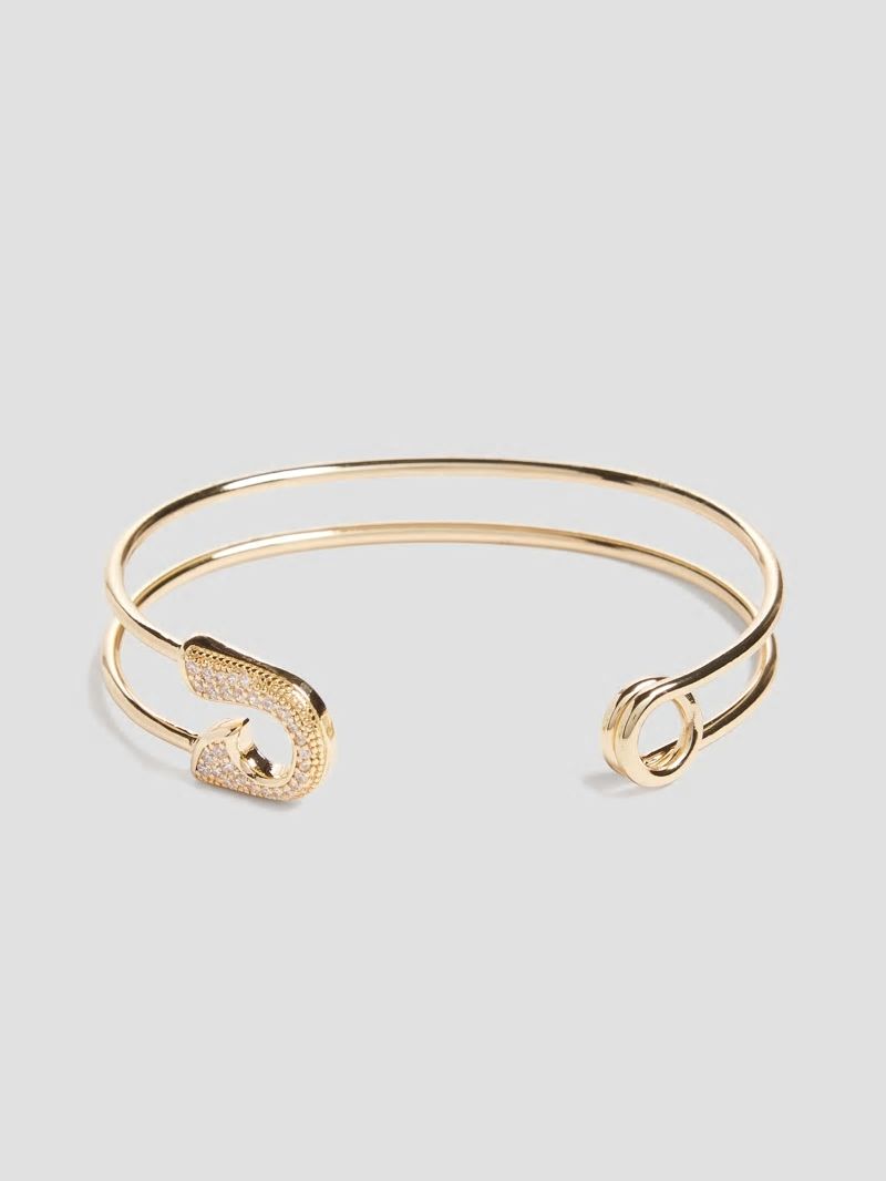 Guess 14K Gold-Plated Cuff - Gold Guess 14K Gold-Plated Cuff - Gold