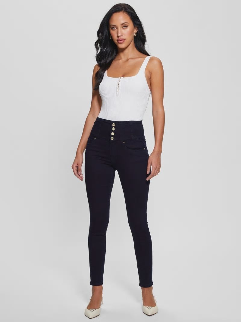 Guess Corset Shape Up Jeans - Tint (Yel) Guess Corset Shape Up Jeans - Tint (Yel)